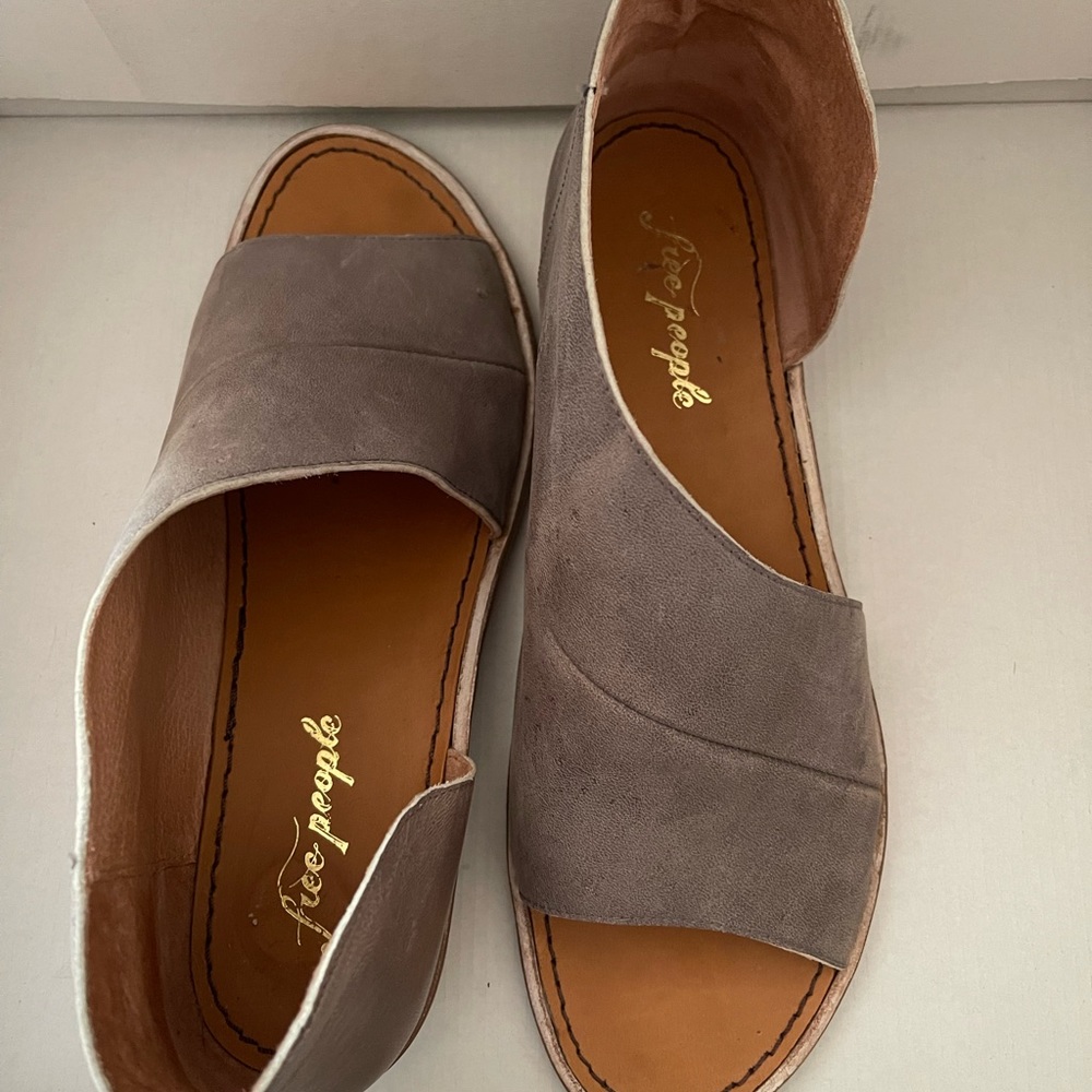 Free People Mont Blanc Sandals Gray